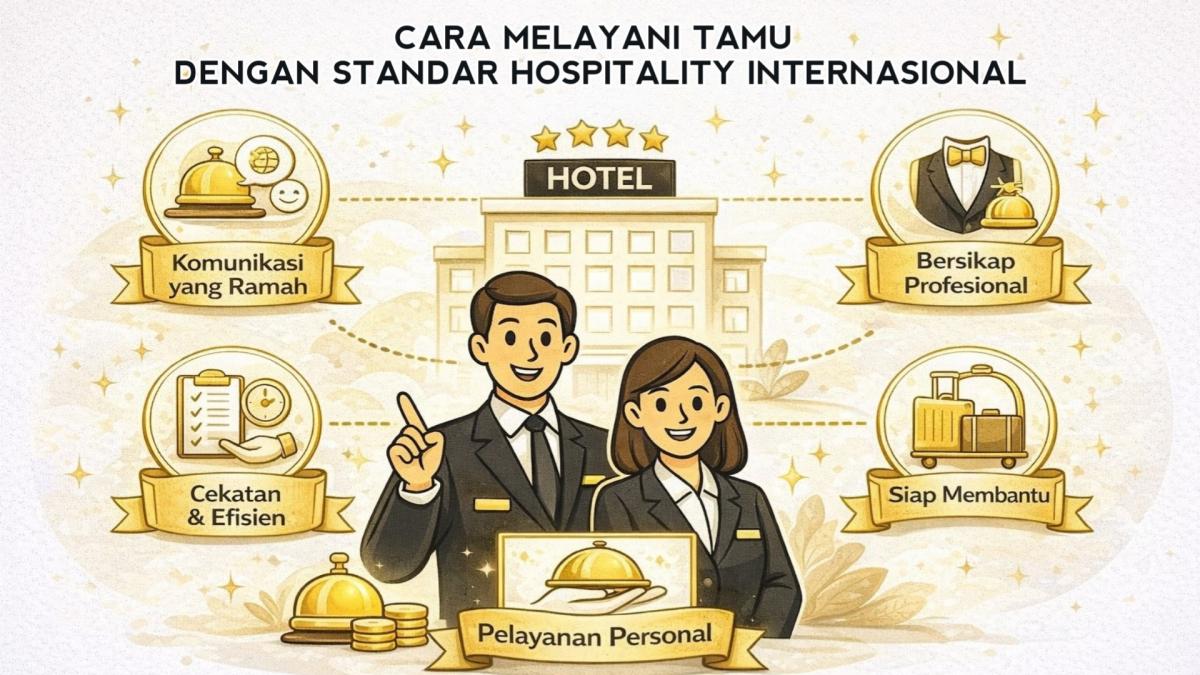 Cara Melayani Tamu dengan Standar Hospitality Internasional