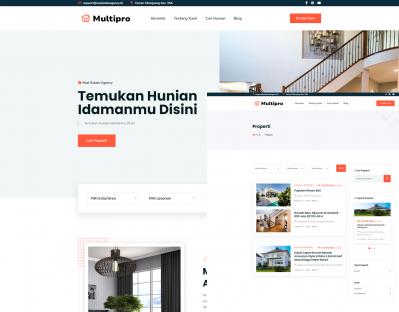 Website Real Estate Multi Properti Murah di Bandung
